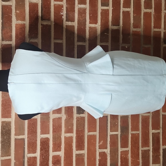 ark&co blue peplum dress, size medium - Picture 6 of 9